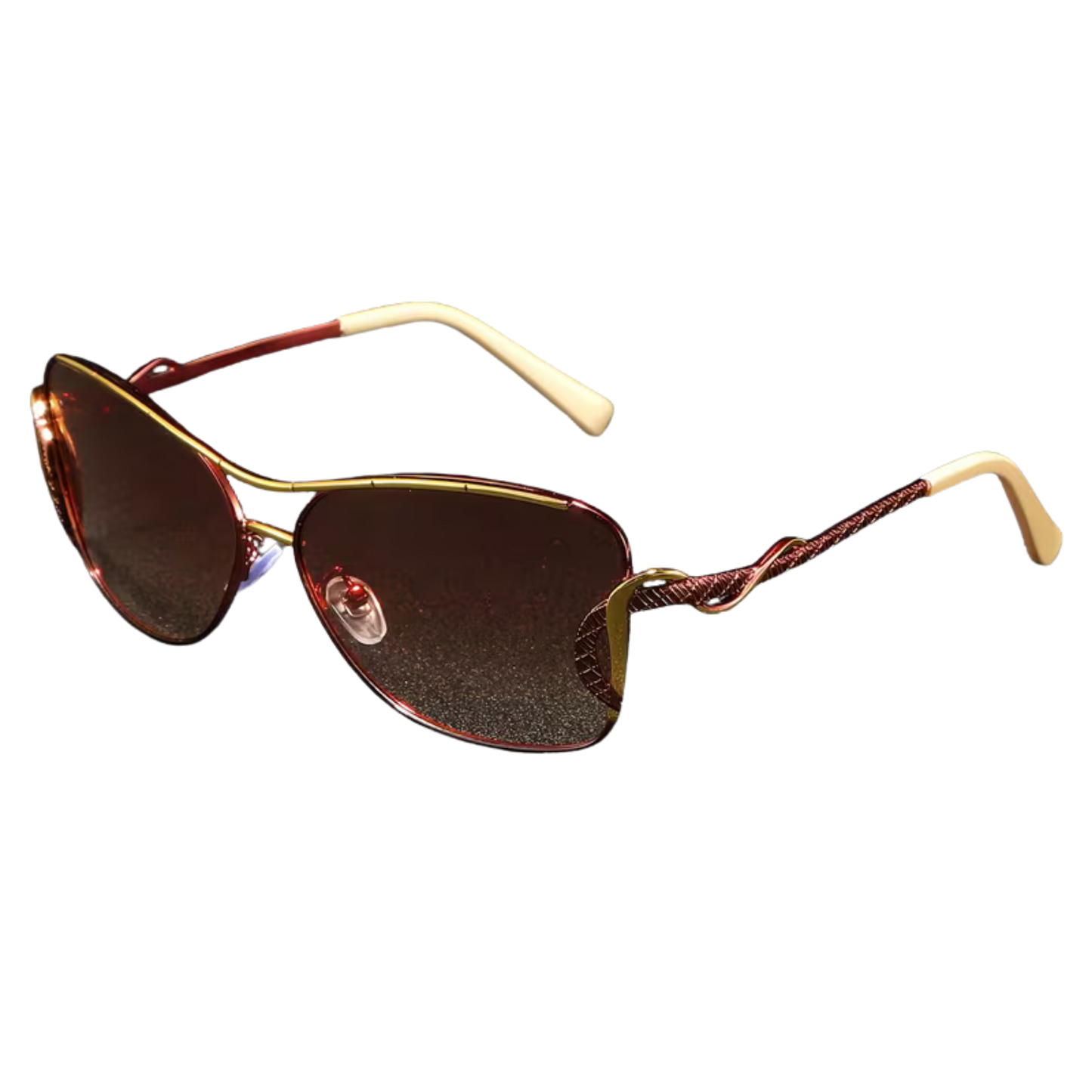 Veloura Burgundy Gold