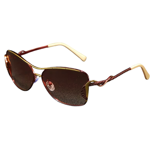 Veloura Burgundy Gold
