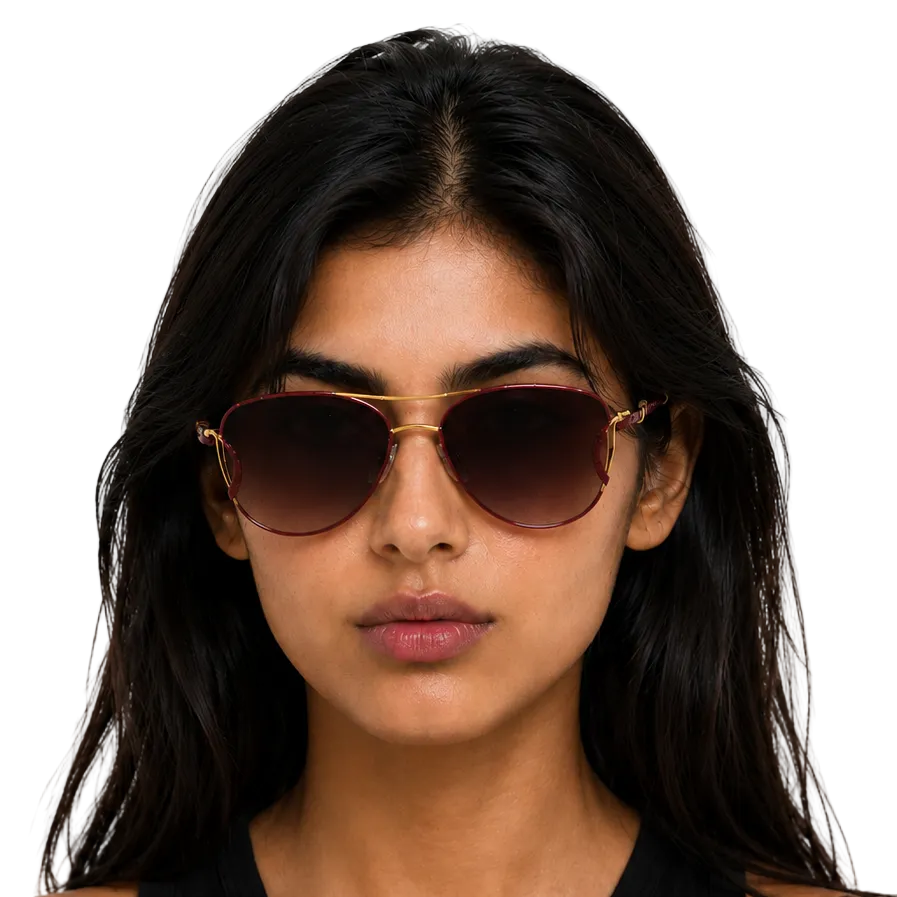 Veloura Burgundy Gold